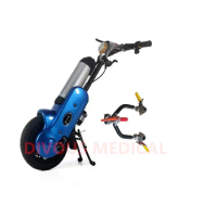 Sport Wheelchair Trailer Front Foldable 15AH Lithium Battery Disabled Electric Handbike handcycle