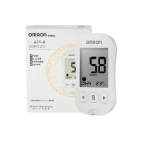 OMRON 歐姆龍 i-sens 631-A 血糖測試儀(連25針紙套裝) － 白色