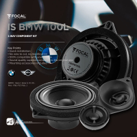 【299超取免運】M5r  FOCAL【IS BMW 100 L】4” 兩音路分音BMW專用單體 BMW、MINI車系專用汽車喇叭