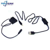 DMW-BLH7 DMW DCC15 Coupler + USB Cable Adapter Fits Power Bank DC 5V 2A for Panasonic Lumix DMC GM1 GM5 GF7 GF8 Digital Cameras