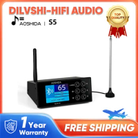 AOSHIDA BLAD-S5 Bluetooth5.1 FM Audio Reciever Converter 20 Meters Strong Signal FM Radio Reciever E