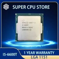 Intel Core i5-6600T i5 6600T CPU Processor 6M 35W 2.7 GHz Quad-Core Quad-Thread LGA 1151