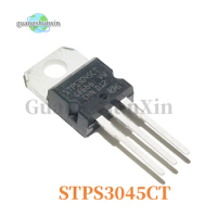 10pcs/lot STPS3045CT 30A 45V TO-220 new Schottky diode 3045CT