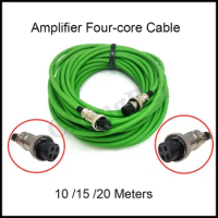 NEW CNC Laser Amplifier Preamplifier Four-core Cable 10/15/20 Meters Cables for BCL-AMP Weihong Controller of Precitec Raytools