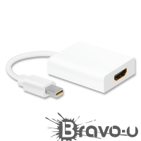 Bravo-u Mini Displayport to HDMI 視訊傳輸線