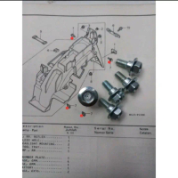 Baut Spakbor belakang Honda Tiger