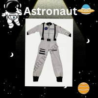 Kostum Baju Seragam Astronot Cilik Anak Pakaian Setelan Set Astronauts Junior Costum Kostum Nasa Lua