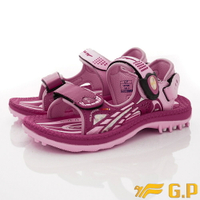 GP 涼拖鞋-排水磁扣童涼鞋款G0702B-45桃紅(中小童段)