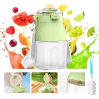 Cốc Ép Trái Cây 10 Lưỡi, Máy Xay Sinh Tố Cầm Tay Có Thể Sạc Lại, Dung Tích Lớn, Thích Hợp Cho Sinh T