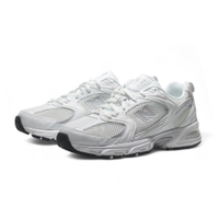NEW BALANCE 休閒鞋 NB 530 白 淡紫 復古 小白鞋 男女 U530CSE