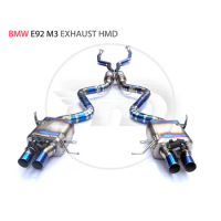 Titanium Alloy Exhaust Pipe Manifold Downpipe is Suitable for BMW M2C M3 M4 E92 F82 Auto Modification Electronic Valve