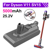 25.2V 5.0Ah Li-ion Battery For Dyson V11 SV15 Vacuum Cleaners Fluffy SV15 V11 Absolute Extra V11 Absolute V11 Animal