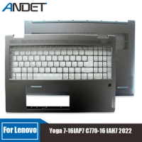 New Original For Lenovo Yoga 7-16IAP7 C770-16 IAH7 2022 Keyboard Bezel Top Cover Laptop Lower Cover Shell Palmrest Bottom Case