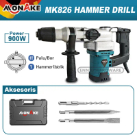 Rotary Hammer Drill Mesin Bor Beton Listrik Electric Hammer 810 - MK826