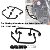 For PAN AMERICA 1250 RA1250 S ADV 2020-2022 Motorcycle Highway Engine Guard Crash Bars Bumper Stunt Cage Protector