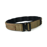 New Tactical CS Outdoor Military Army Fighter Belt 1.75 Inch Black Hunting Shooter TMC Belt
