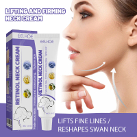 Krim Penjagaan Leher, EELHOE, dengan Retinol dan Pelembap, 40g