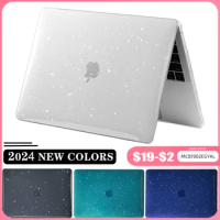 Shiny Laptop Case For MacBook air M1 2020 2021 Funda Macbook pro 13 case Funda MacBook Air 13 case Cover Macbook accessories