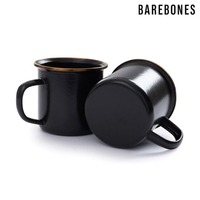 【兩入一組】Barebones CKW-343 琺瑯杯組 Enamel Cup (14oz) 炭灰 / 城市綠洲 (杯子 茶杯 水杯 馬克杯)