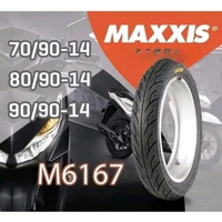 BAN MAXXIS TUBETYPE M6167H BAN BIASA PAKAI BAN DALAM RING 14 PILIH VARIAN - 70/90, ring 14 RING 14 :