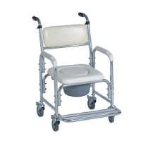 Medical Care Commode Wheelchair Toilet Seat Wheel Chair Commode chair for elderly