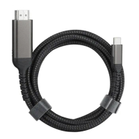 1.8M type C to HDMI Cable 4K@60Hz USB Type C to HDMI Cable for MacBook USB C to HDMI Cable