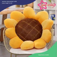 [PROMO FUNA] BONEKA BANTAL BUNGA MATAHARI/ VIRAL BANTAL SOFA UNIK BUNGA MATAHARI Termurah