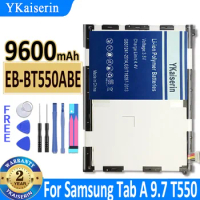 For Samsung Galaxy Tab A 9.7 Tablet Battery EB-BT550ABE 9600mAh For Samsung Galaxy Tab A 9.7" SM-T550 SM-P550 T555 /S P351