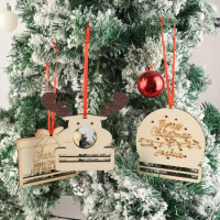 Christmas Money &amp; Red Envelope Holder Cards Hanging Pendant Christmas Tree Decoration Money Cash Gift Pocket Gift Card