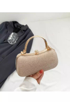 Vedlyn ByVedlyn Olivia Tas Pesta Wanita Clutch Fashion Terbaru - Gold