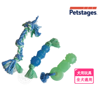【Petstages】68115歐卡迷你健齒3合1(寵物 磨牙 潔齒 啃咬 耐咬 防水 狗玩具)
