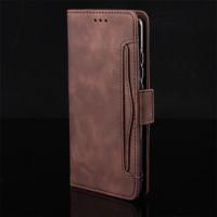 For Sharp Aquos R7 Magnetic Flip Phone Case Leather Sharp Aquos R7 R6 R5G Doka Luxury Wallet Leather Case Cover