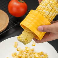 家用剝玉米神器不銹鋼玉米刨廚房手動玉米脫粒機器剝玉米刨水果刀