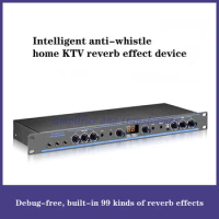 DSP99 effect device, anti-howling version for professional karaoke home, karaoke reverb KTV audio processor