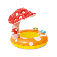 【INTEX】蘑菇造型幼童游泳圈 適1~2歲(56574NP)
