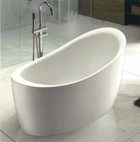 CASSINA卡西尼 壓克力 造型獨立浴缸 130x68x78cm(不含水龍頭)  (限門寬需大於或等於70cm)