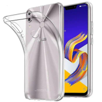 Original Clear TPU Cases for ASUS ZenFone 5Z ZS620KL / 5 ZE620KL 2018 Soft Silicone Full Cover Phone Back Fundas Transparent Gel