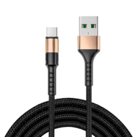 Type-C fast charging data cable 5A super fast charging cable suitable for Huawei Xiaomi OPPO flash charging mobile phones
