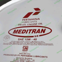 Oli Mesin Diesel MEDITRAN SX 15W40 CH4 isi 209 Liter