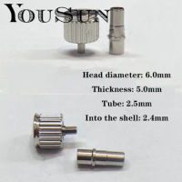 Watch Inner Wire Screw Head 6.0mm Tube 2.5mm Fitting For Longines Comcast
