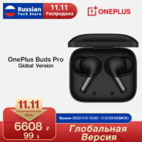 Global Version OnePlus Buds Pro Smart Earphone Adaptive Noise Cancellation 38H Battery IP55 Water Resistance For OnePlus 9 9Pro