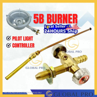 5B High Pressure Gas Stove Burner Part Controller Copper Pilot Light Pilot Valve HPG Gas Stove Repla