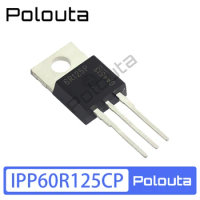 5 Pcs/Set IPP60R125CP 6R125P 6R125 TO-220 MOS Power Transistor Acoustic Components Kits Arduino Nano Integrated Circuit Polouta