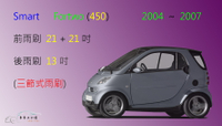 【車車共和國】Smart 都會車 Fortwo (450) 三節式雨刷 後雨刷 雨刷膠條 可換膠條式雨刷 雨刷錠