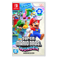 【Nintendo 任天堂】Switch 超級瑪利歐兄弟 驚奇(中文版)