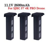 F7 Drone Battery 11.1V 2600mAh Battery For SJRC F7 4K Pro Brushless 5G Wifi PFV Camera Drone Accessories Parts