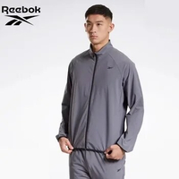 REEBOK Men's Top Jacket Indoor Fitness Training Sports Retro Fashion Versatile Classic Jacket