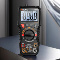 DC AC Voltmeter 6000 Counts Ohm Volt Amp Meter AC/DC Capacitance Meter