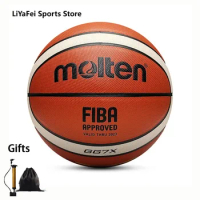 GG7X Original Molten Size 5/6/7 Basketball for Youth Man Women Outdoor Indoor Training Match Basketballs Balls Soft Touch