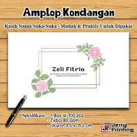 (1 Box) Amplop Nama Kondangan, Amplop Kondangan, Amplop Sumbangan